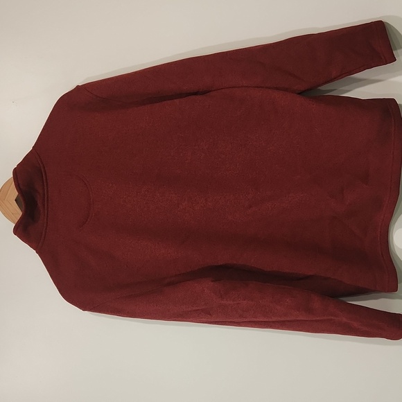 NWT! Izod Red Quarter-Zip Pullover Men's - Picture 5 of 5